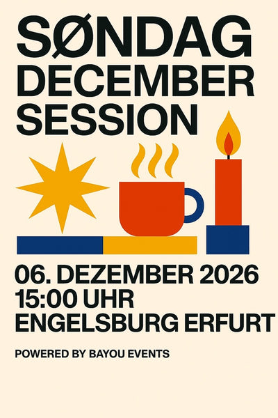 SØNDAG Community Ticket 2026 | 3 Events inkl. free Beanie und Versand