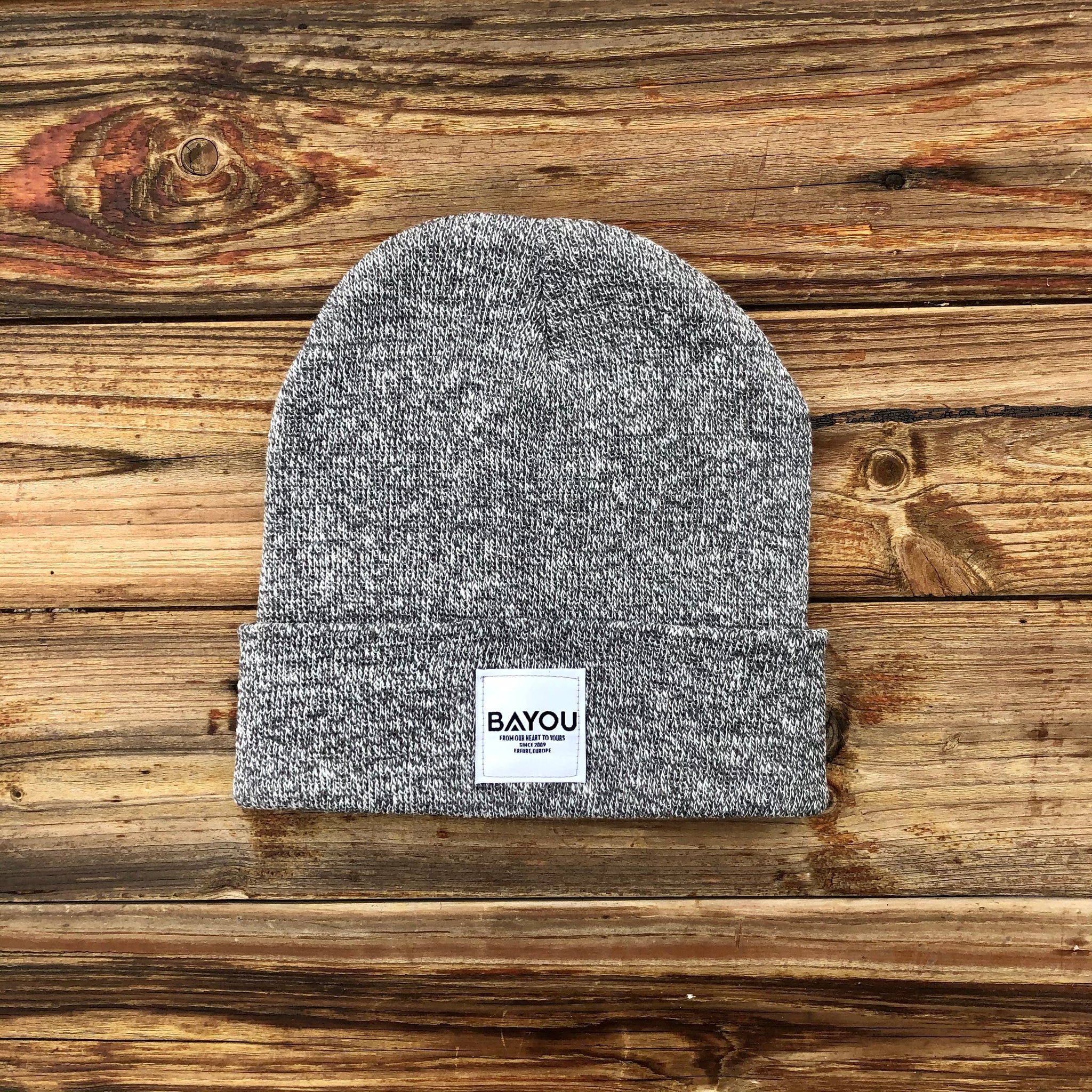 BAYOU BEANIE - Heather Grey